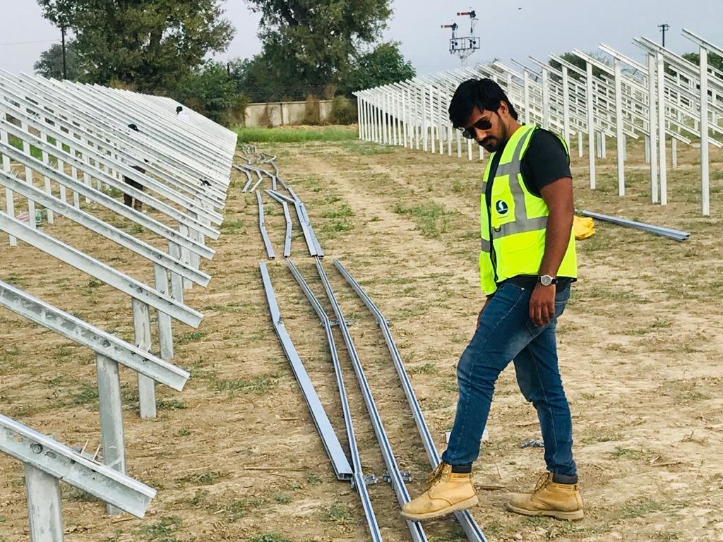 Commercial solar process